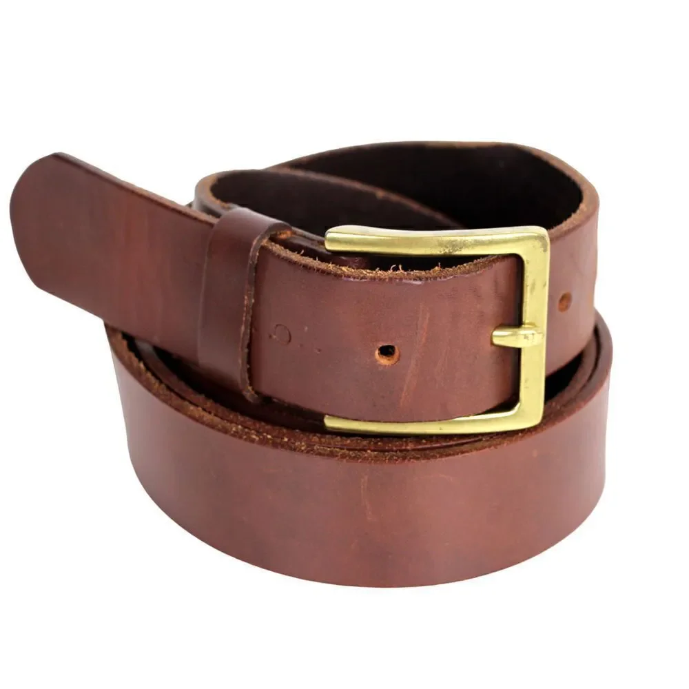 Mexico SADDLE BROWN GENUINE LEATHER 1 3/8